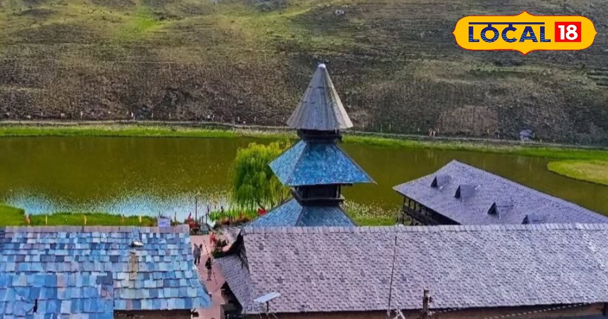 Photo: Confluence of faith and spirituality … Ancient temple of Maharishi Parashar Rishi located in Himachal, will be happy to see the scene