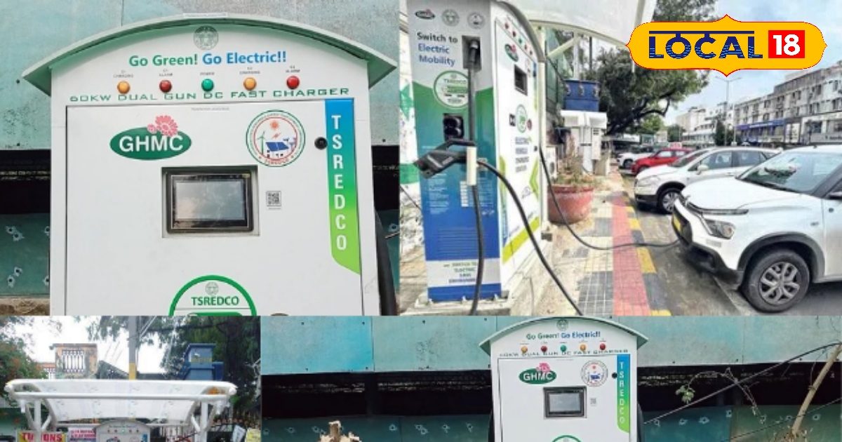 Hyderabad, Hyderabad News, Electrical Vehicle, Charging Point, Hyderabad, Hyderabad News, Electrical Vehicles, Charging Point