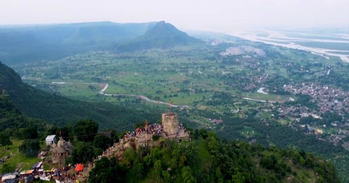 Magic of monsoon in Rohtas, Bihar: Amazing view of Kaimur hills.