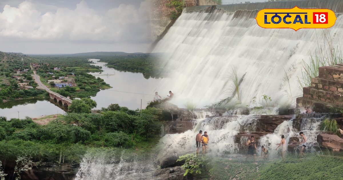 Heaven hidden in the rain … Karauli’s natural beauty blooms in the rain, selfie spot made for tourists